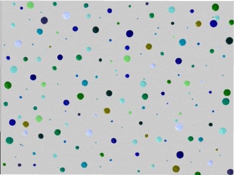 multicoloured raindrops