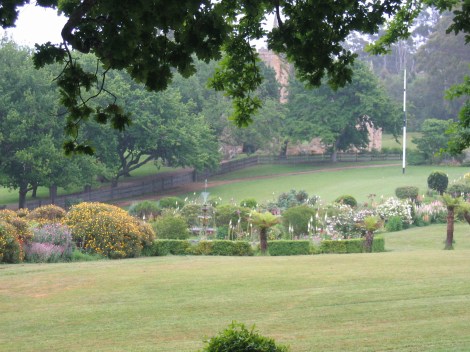 Waterfalls in Government Gardens at Port Arthur