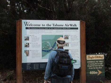 Entrance to the Tahune Airwalk