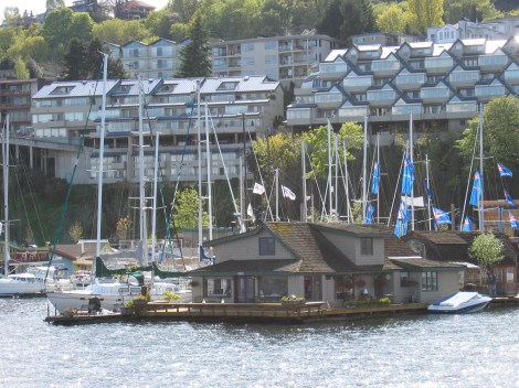 Look familiar? That's the house made famous in Sleepless in Seattle (repainted).