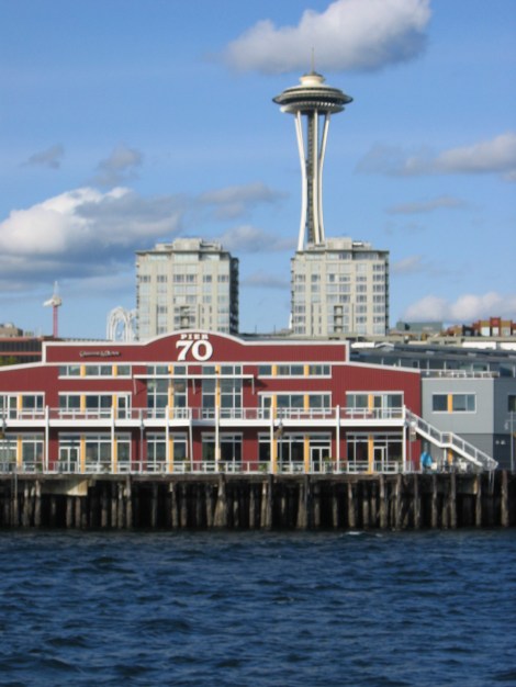 Seattle's Space Needle in distance