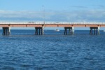 The bridge from the mainland to Bribie Island