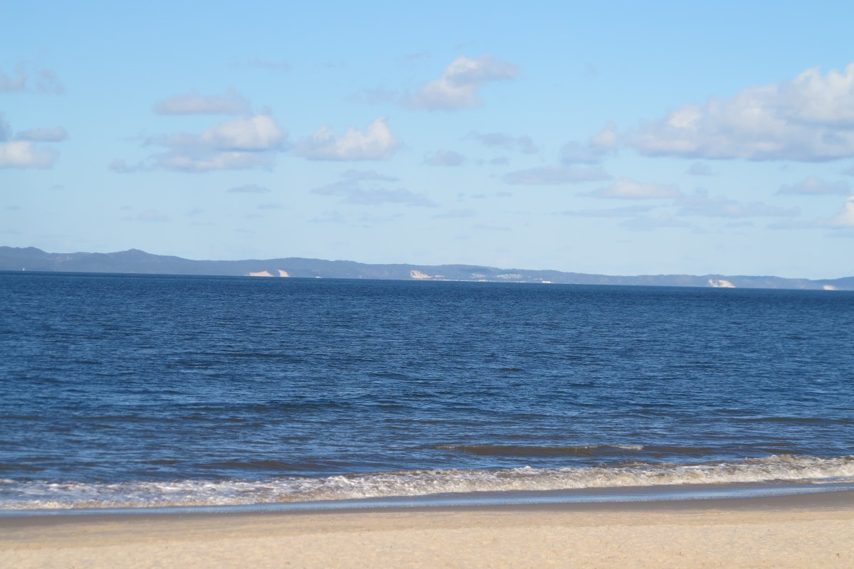 View from Woorim to Moreton Island