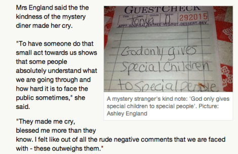 Screen shot of 'the the' from couriermail.com.au