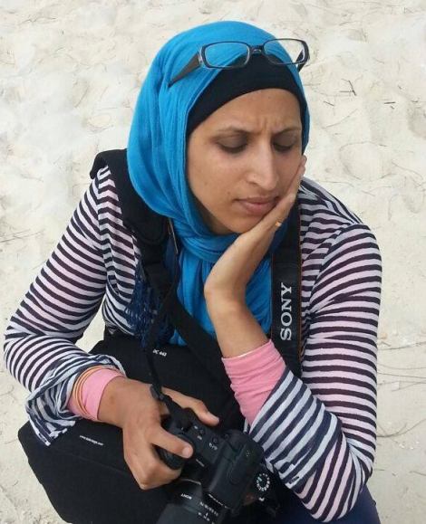 Rehana Bibi deep in contemplation